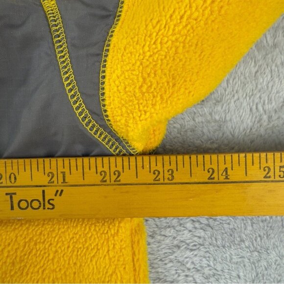 Polo Sport Ralph Lauren Men's Size XL 1/4 Zip Pullover Yellow Gray - Picture 12 of 15